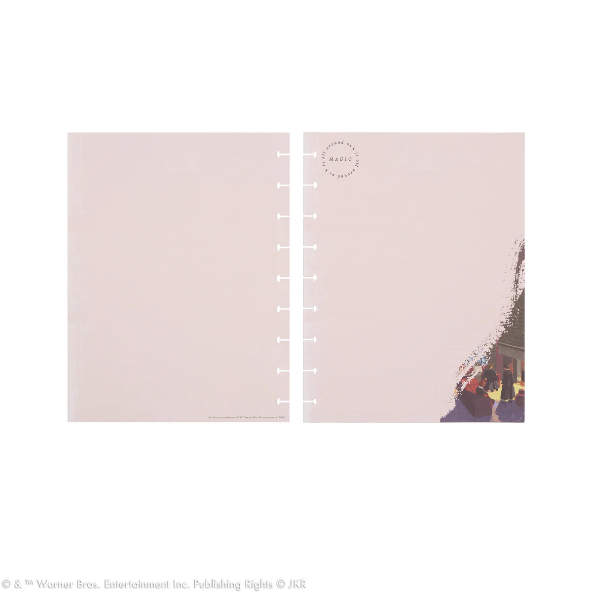 Harry Potter Enchanted Grounds - Dotted Lined Classic Filler Paper - 40 Sheets - Image 8