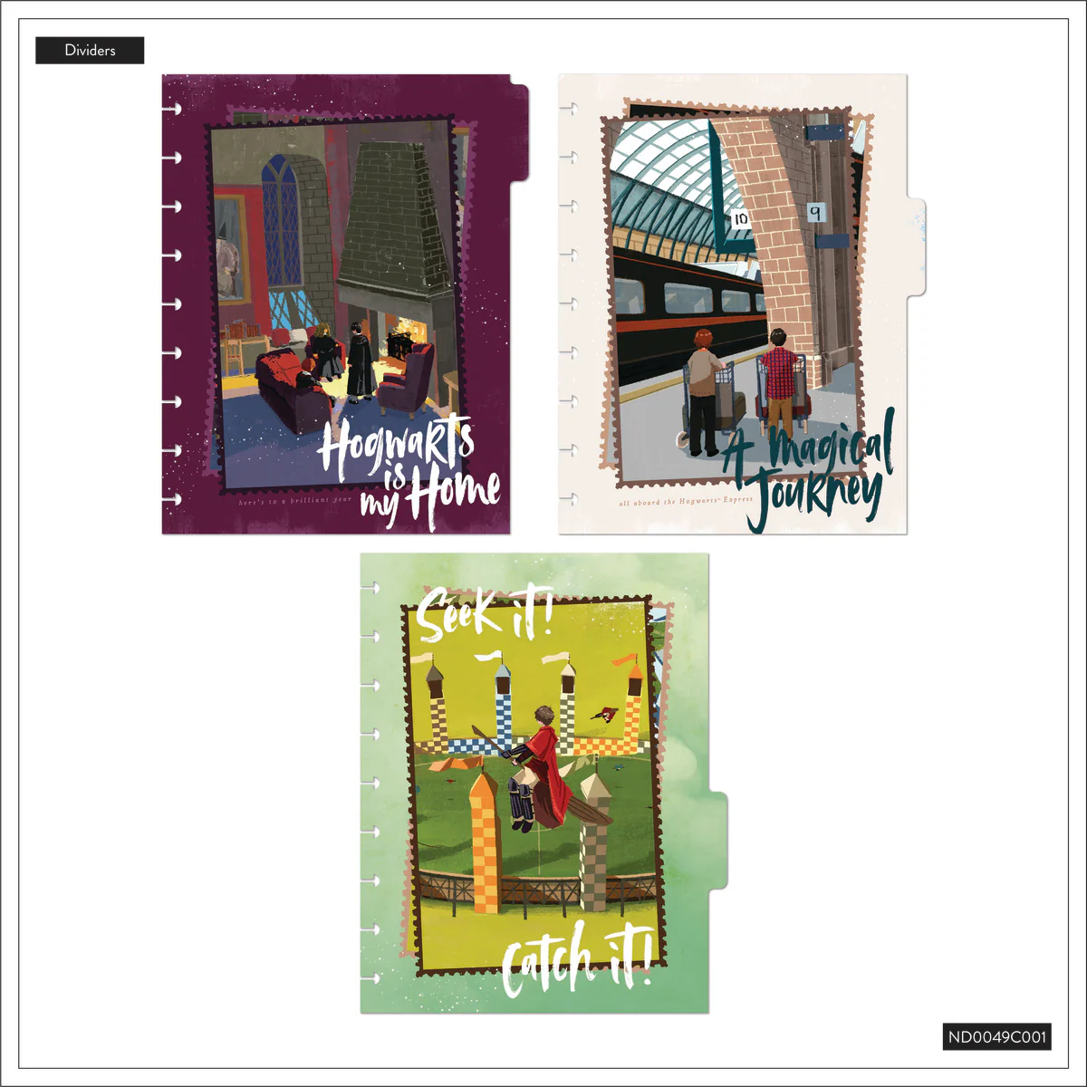 Harry Potter Enchanted Grounds - Dotted Lined+ Dot Grid Classic Notebook - 60 Sheets - Image 12