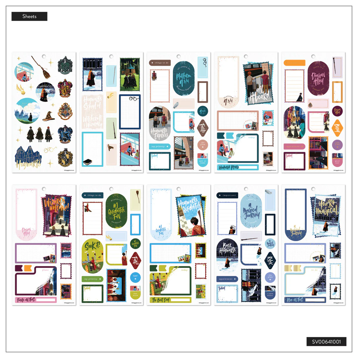 Harry Potter Enchanted Grounds - Value Pack Stickers - Image 10