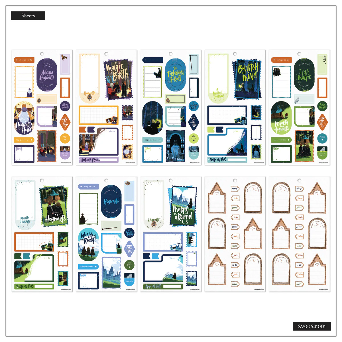 Harry Potter Enchanted Grounds - Value Pack Stickers - Image 11