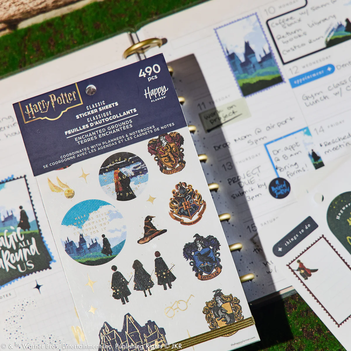 Harry Potter Enchanted Grounds - Value Pack Stickers - Image 5