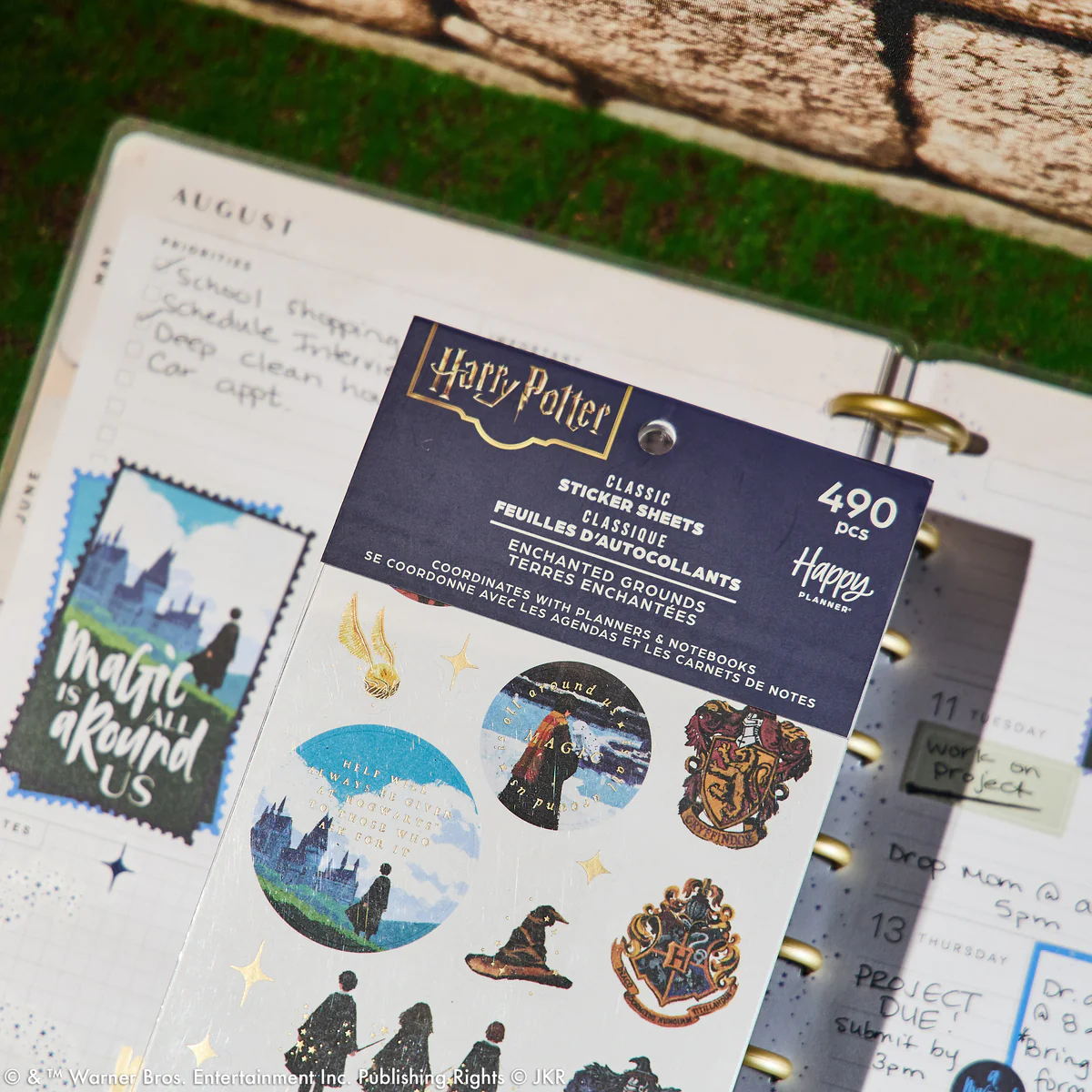 Harry Potter Enchanted Grounds - Value Pack Stickers - Image 6