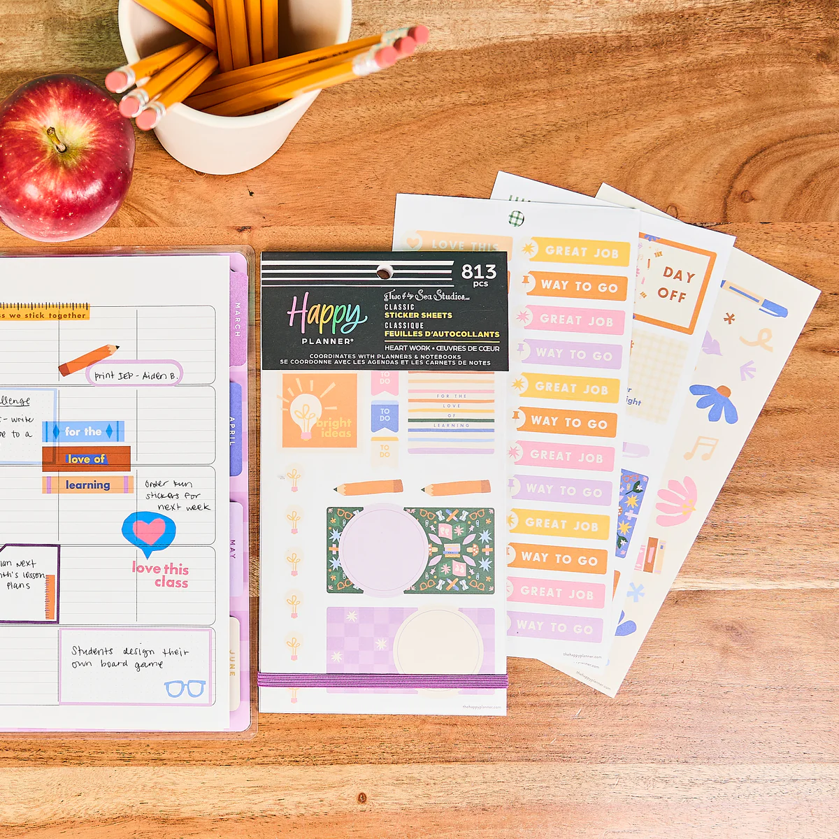 Heart Work Teacher - Value Pack Stickers - Image 4