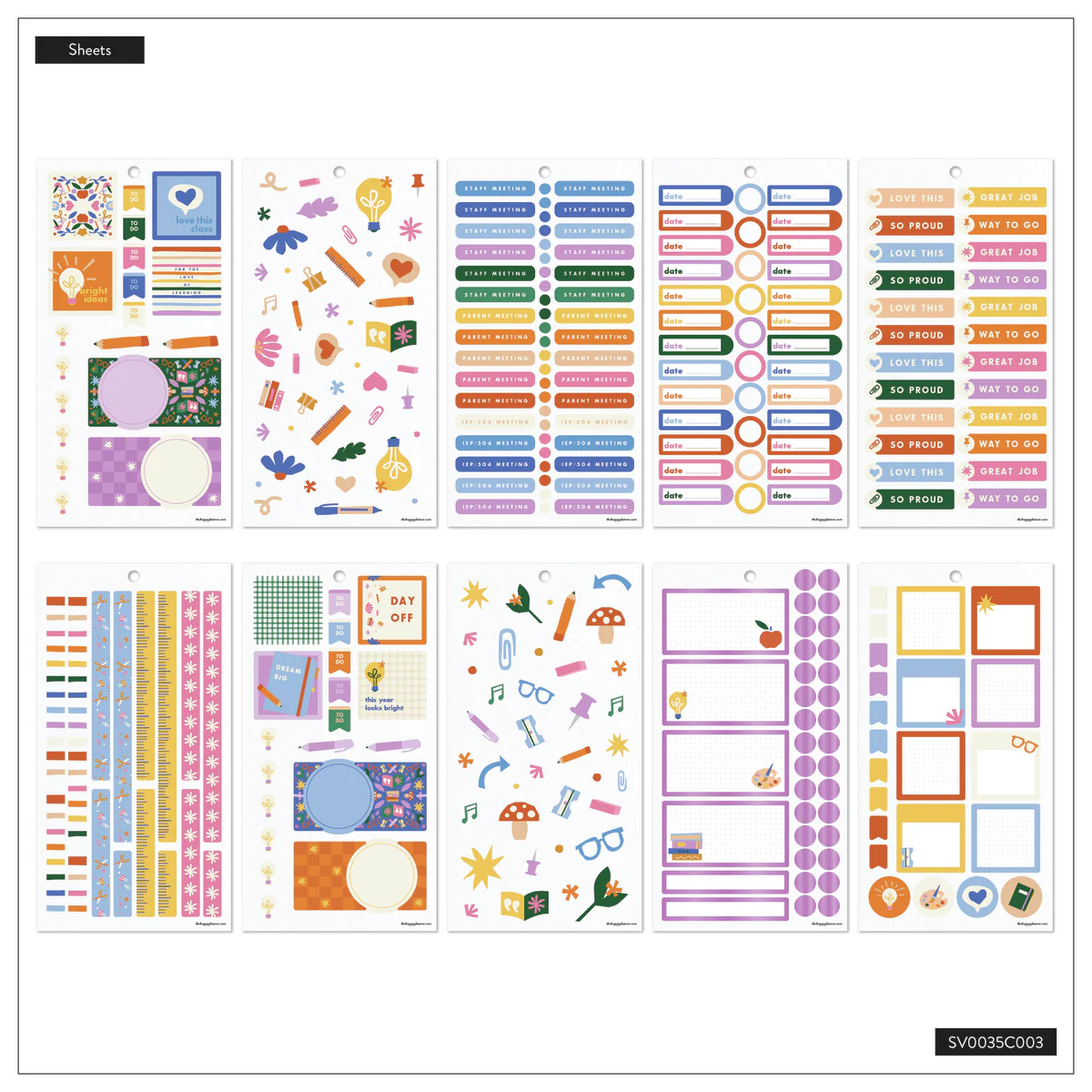 Heart Work Teacher - Value Pack Stickers - Image 7