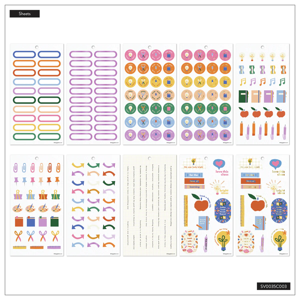 Heart Work Teacher - Value Pack Stickers - Image 9
