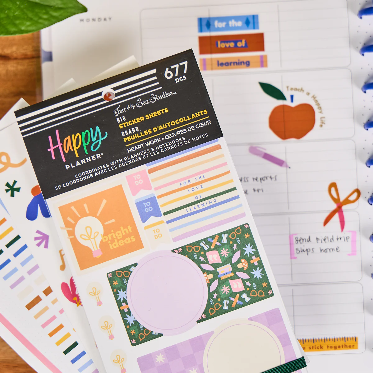 Heart Work Teacher - Value Pack Stickers - Big - Image 5