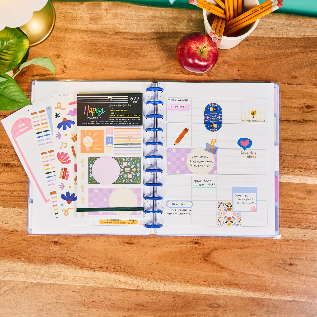 Heart Work Teacher - Value Pack Stickers - Big - Image 6