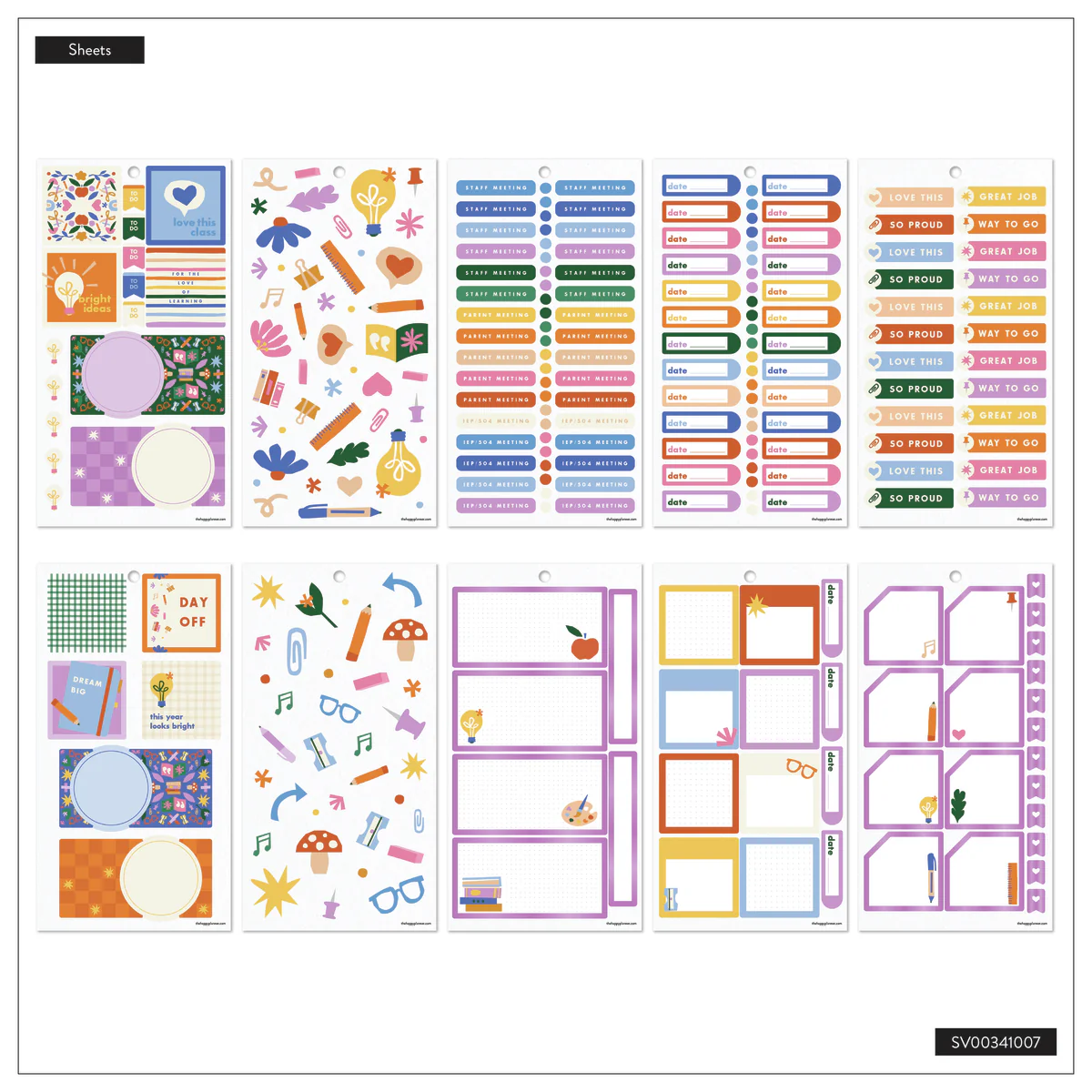 Heart Work Teacher - Value Pack Stickers - Big - Image 8
