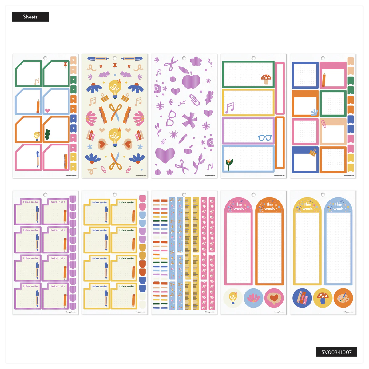 Heart Work Teacher - Value Pack Stickers - Big - Image 9