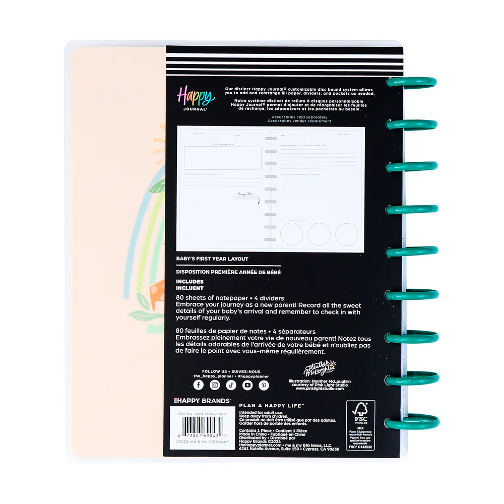 Hello Little One Baby - Classic Guided Baby's First Year Journal - 80 Sheets - Image 10