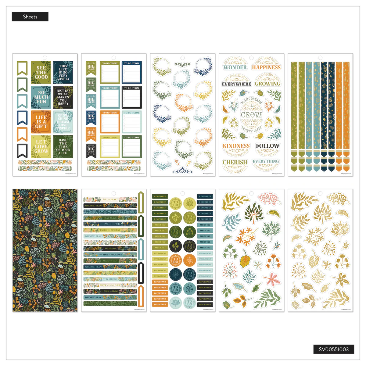 Herbarium - Value Pack Stickers - Mini - Image 11