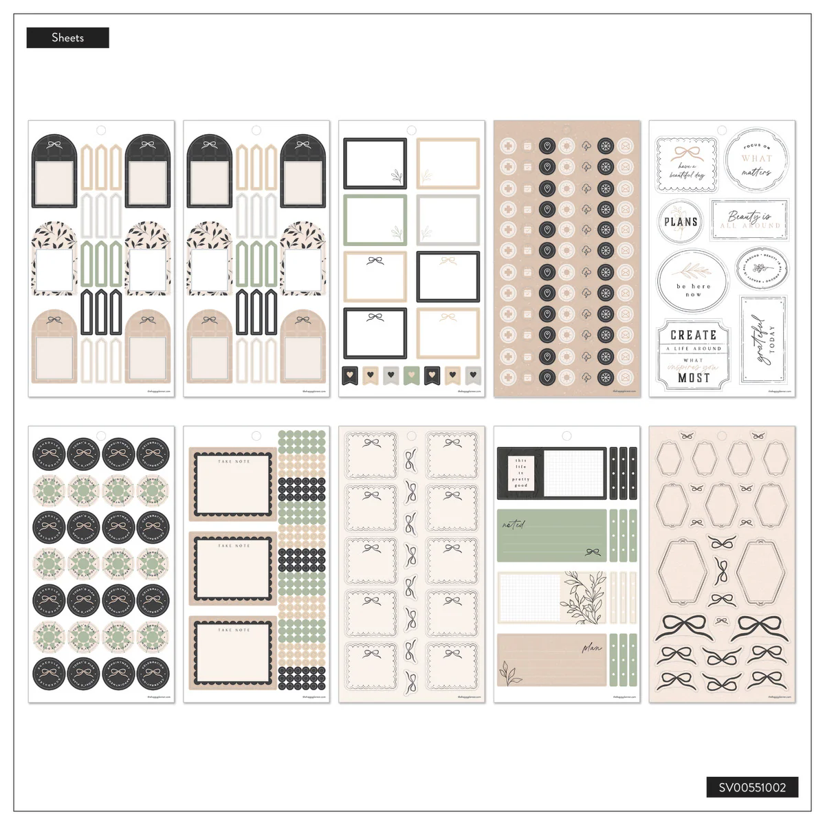 Heritage Charm - Value Pack Stickers - Mini - Image 10