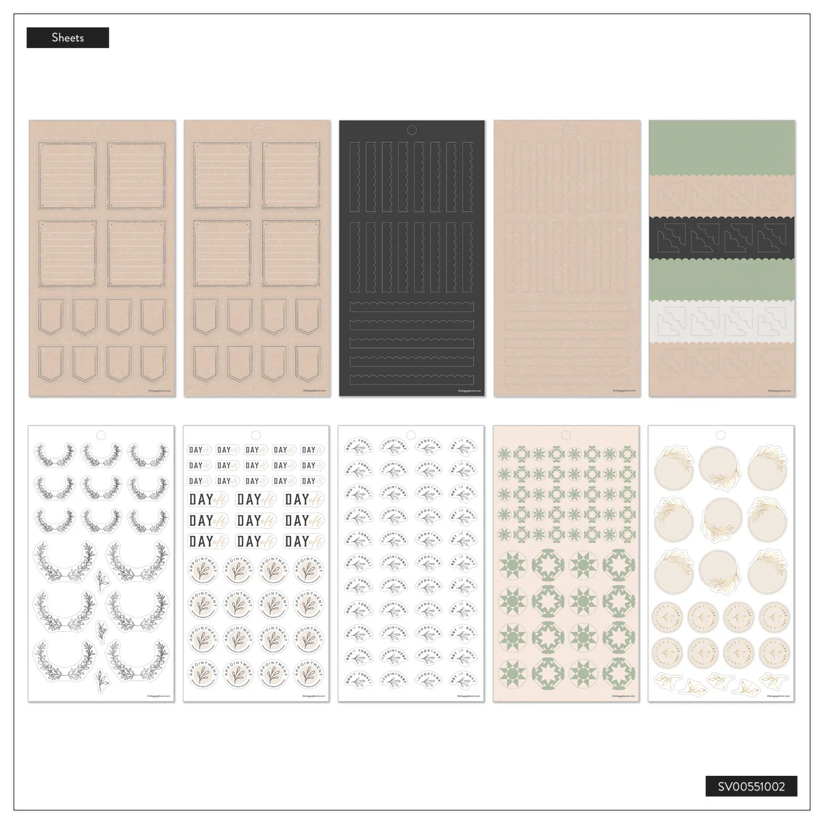 Heritage Charm - Value Pack Stickers - Mini - Image 9
