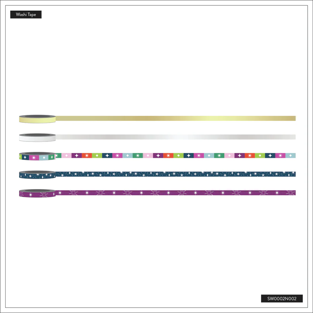 Holiday Washi Tape - 5 Pack Gift Set - Image 5
