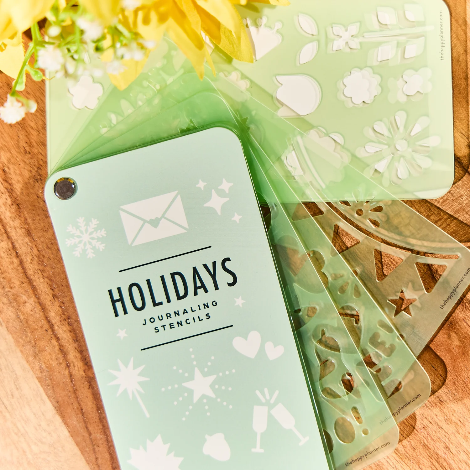 Holidays - Stencil Fan Book - 5 Sheets - Image 4