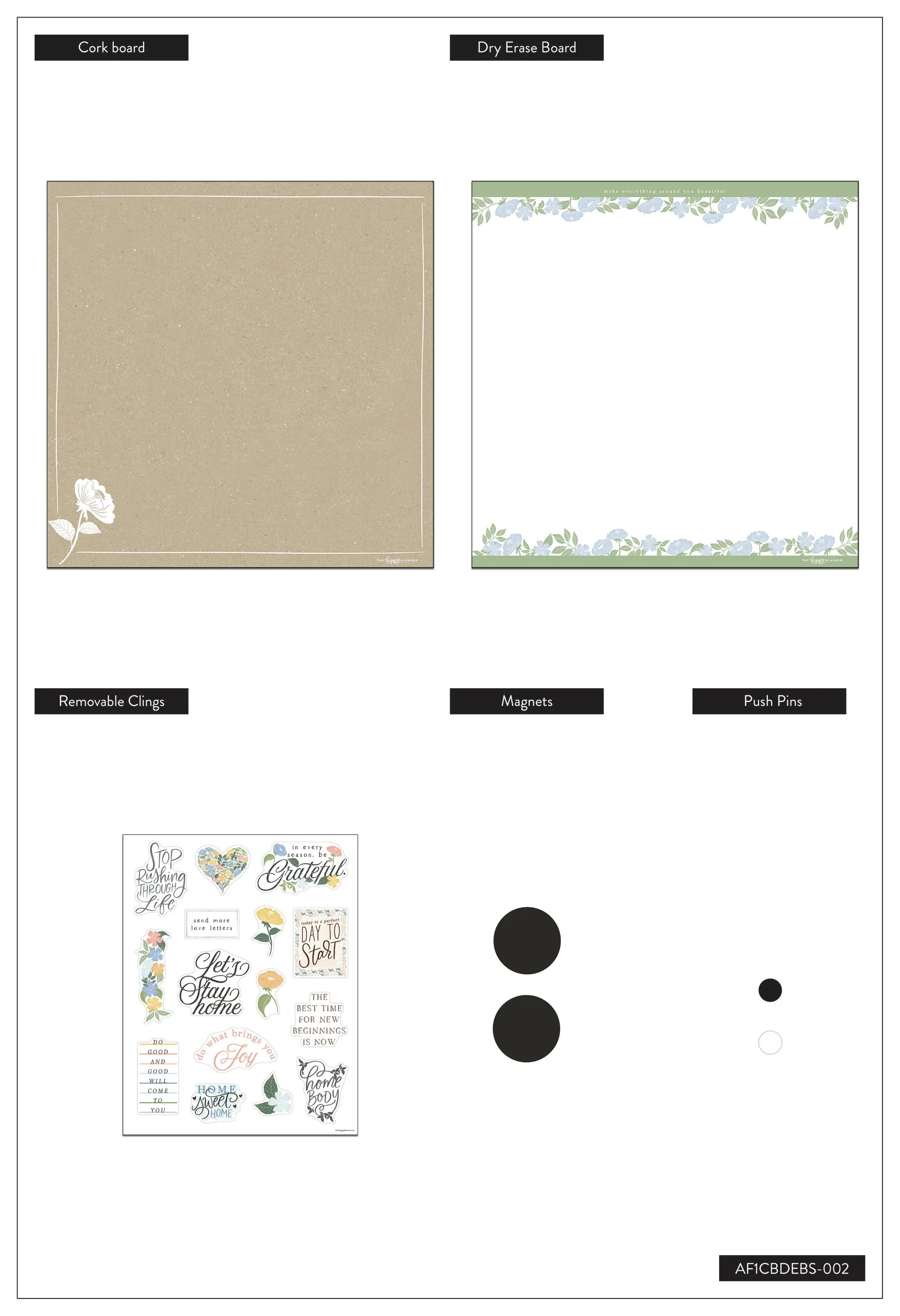 Homebody Cork Board and Dry Erase Board Set - Image 4