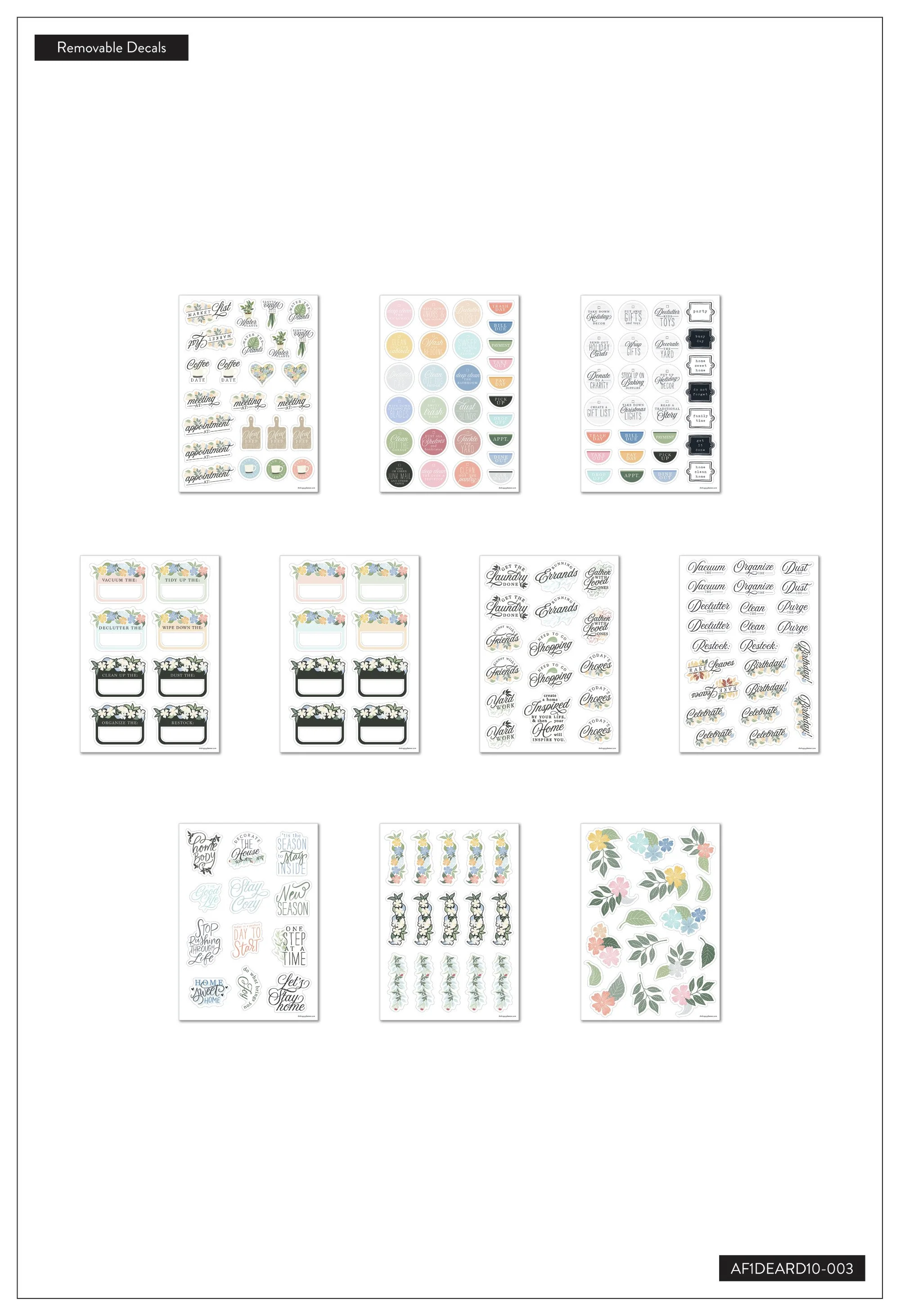 Homebody Dry Erase Removable Decals - Image 5