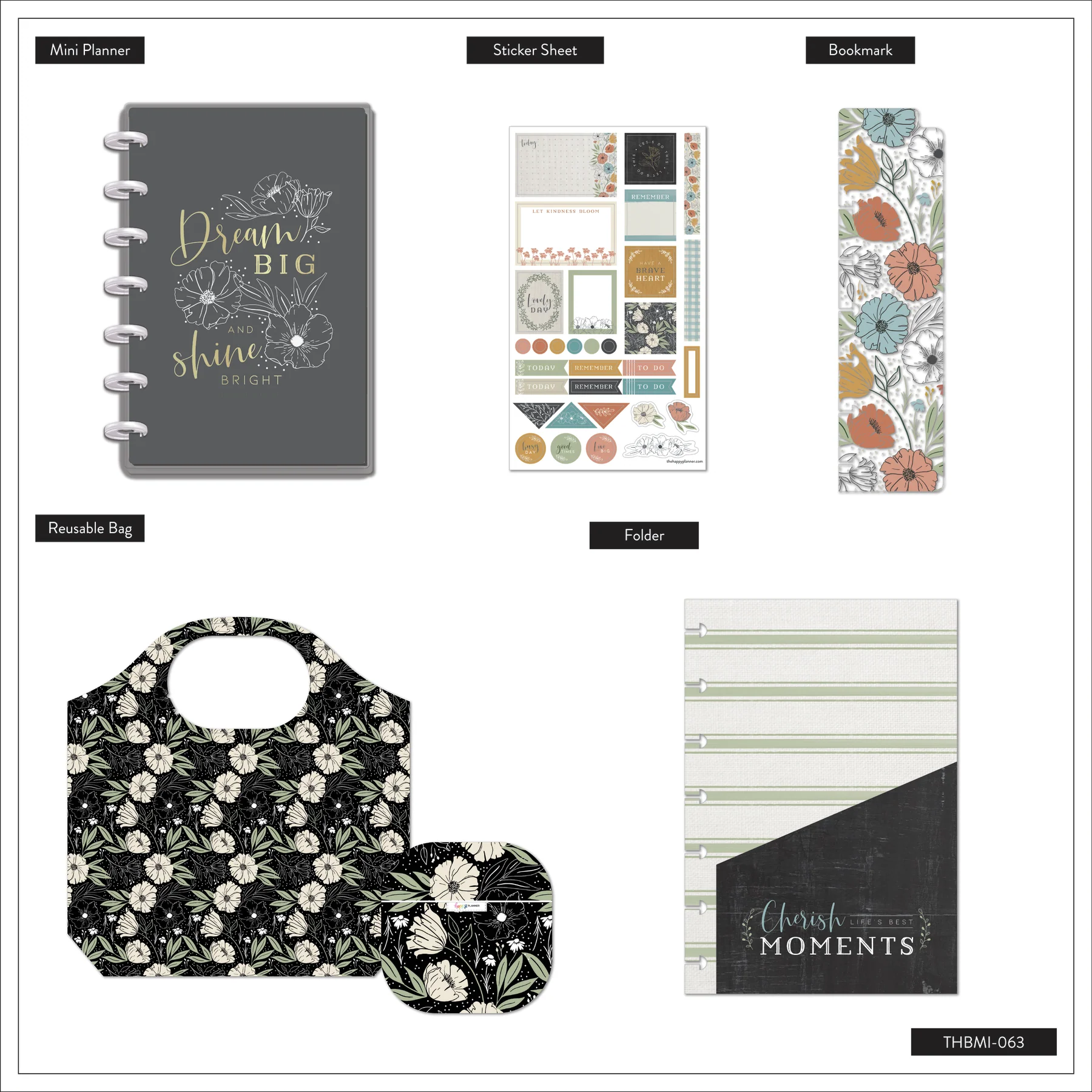 Homemade Happy - Mini On-the-Go Undated Planner Bundle - Image 14