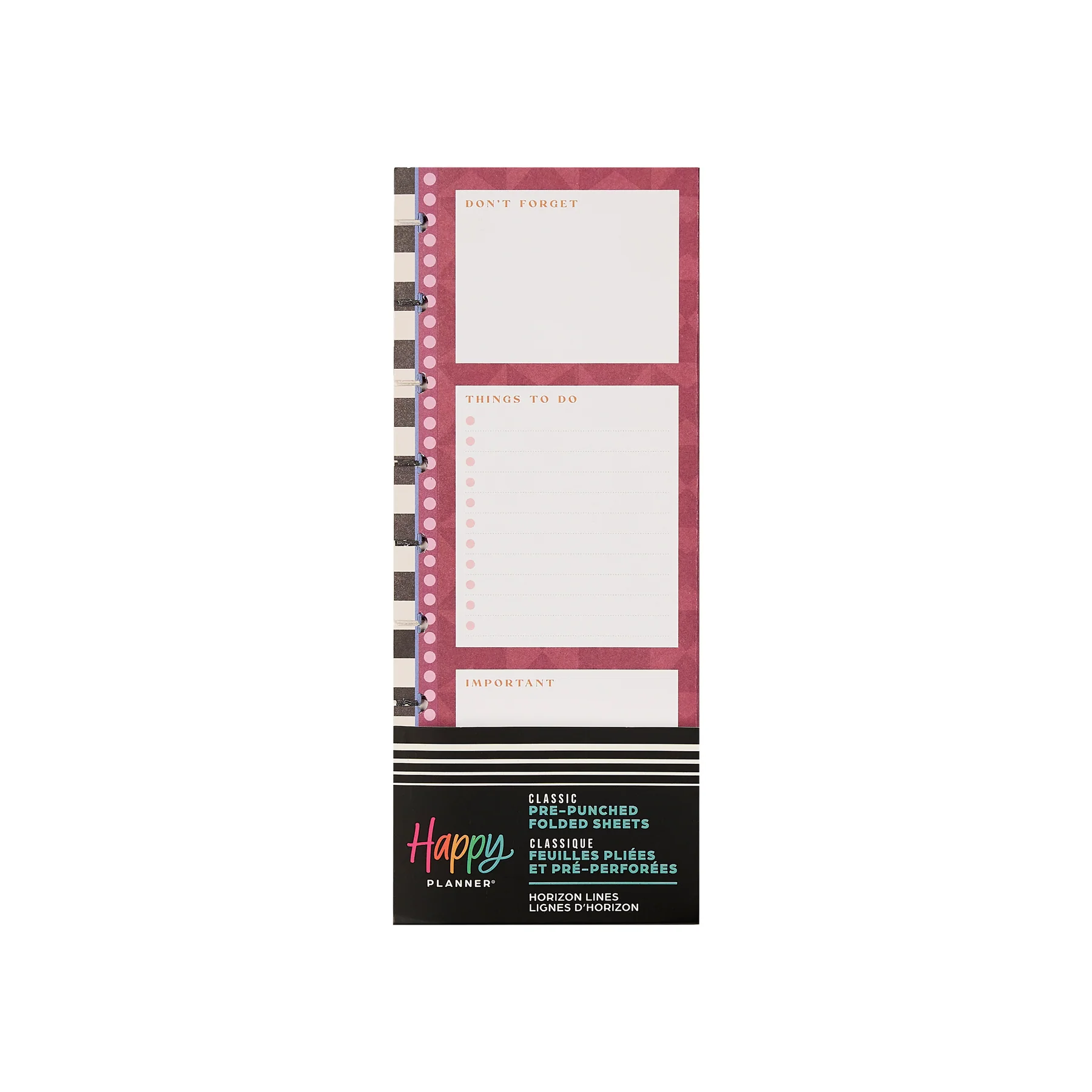 Horizon Lines - Dot Grid + Dotted Lined Classic Folded Filler Paper - 40 Sheets - Image 13