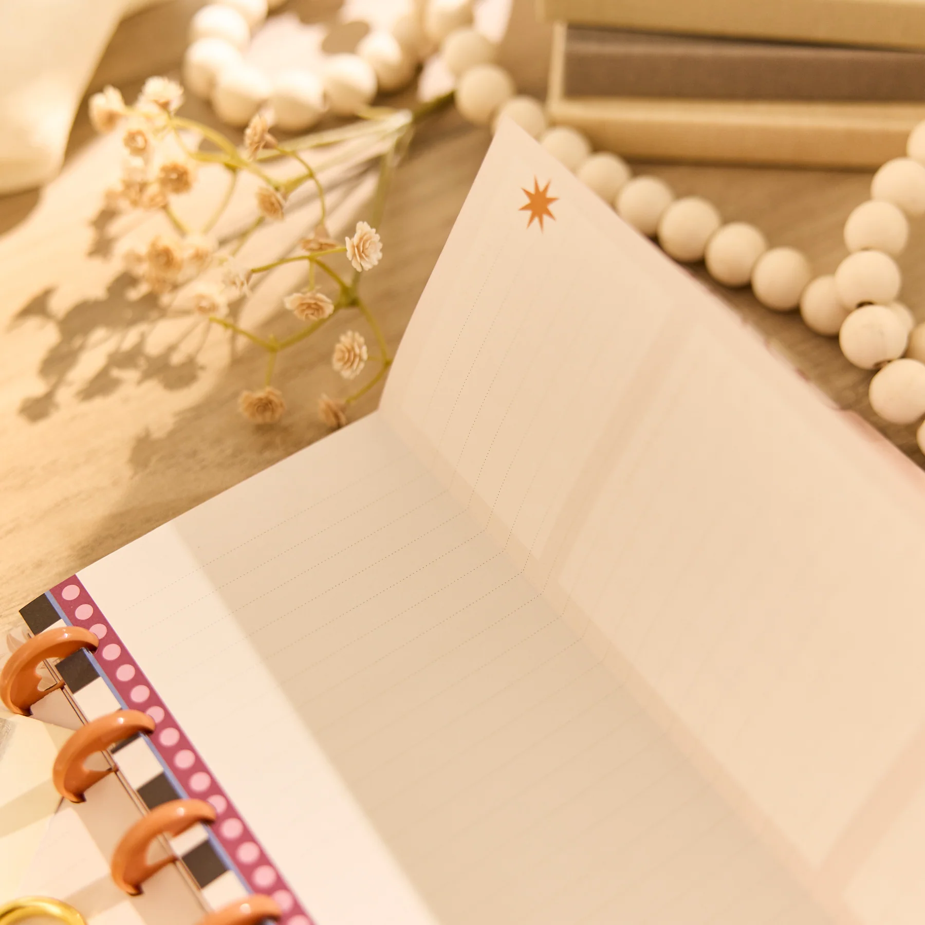 Horizon Lines - Dot Grid + Dotted Lined Classic Folded Filler Paper - 40 Sheets - Image 4