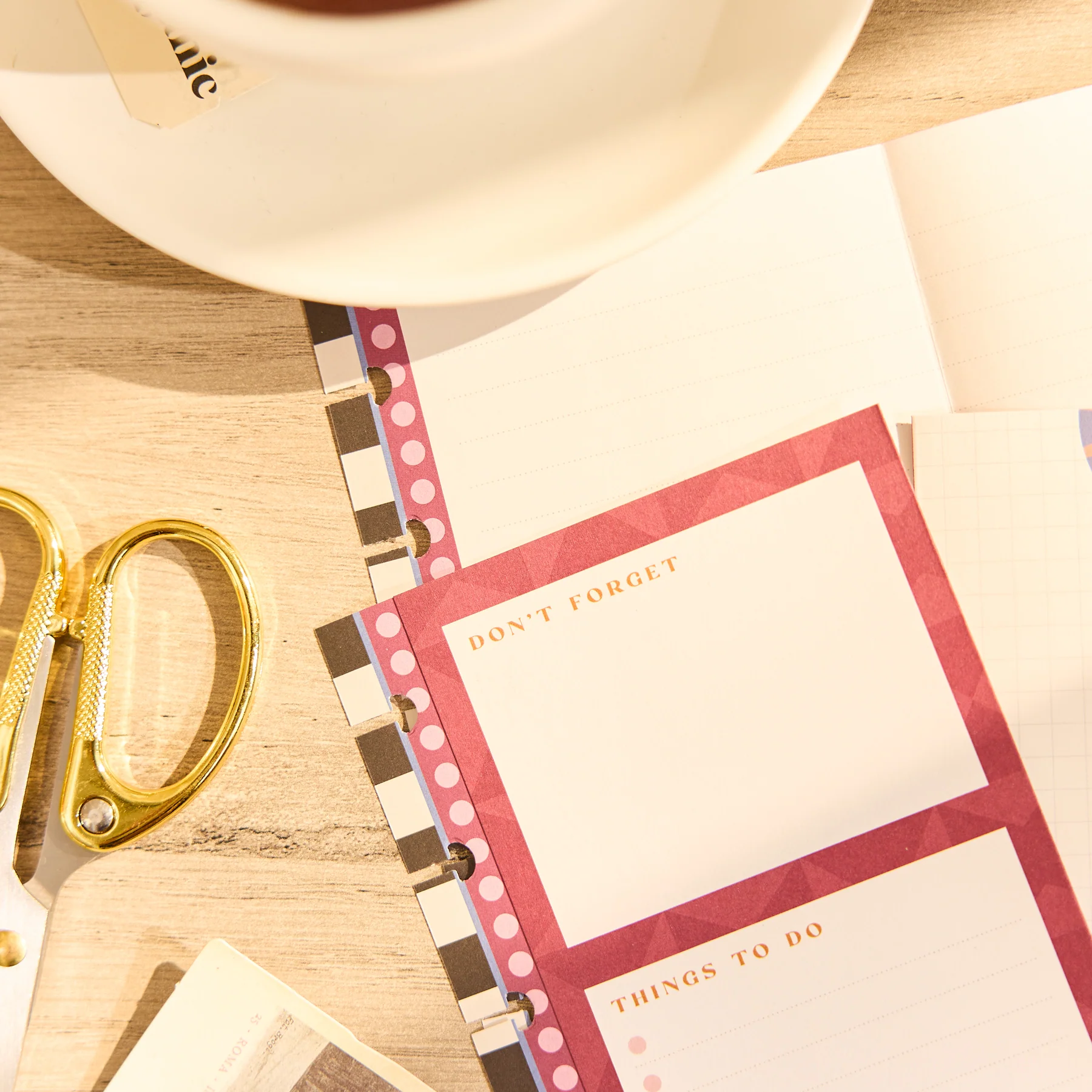 Horizon Lines - Dot Grid + Dotted Lined Classic Folded Filler Paper - 40 Sheets - Image 7