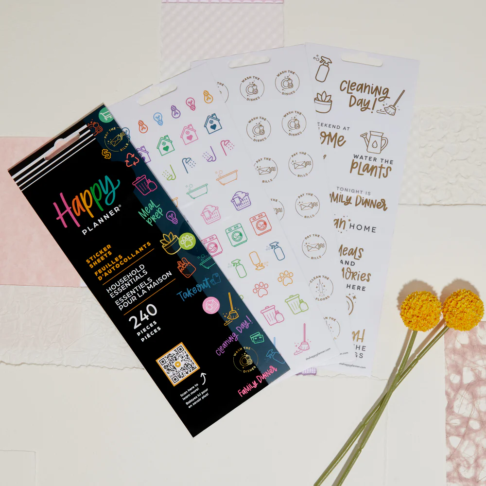 Household Essentials - 8 Sticker Sheets - Image 3