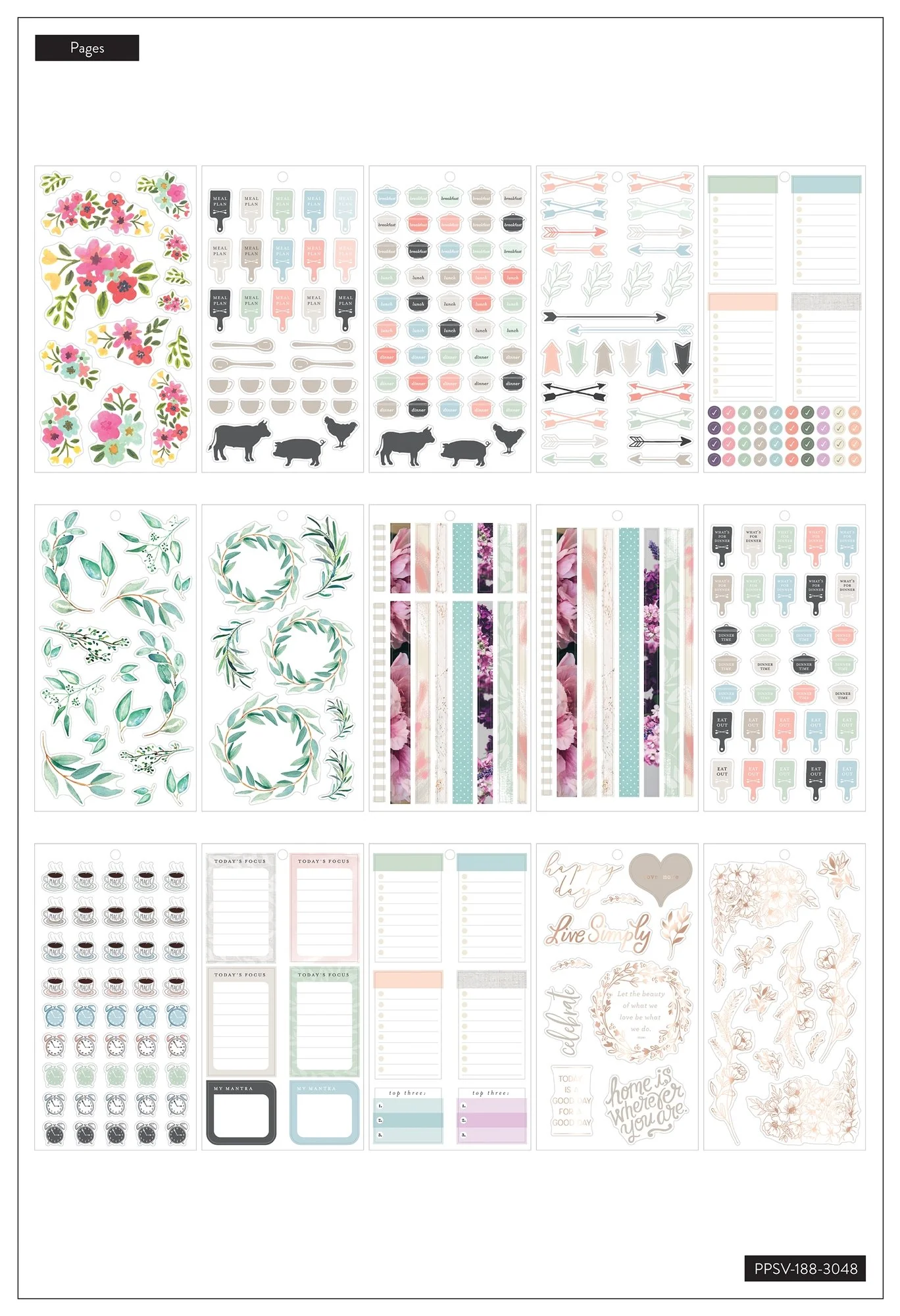 Value Pack Stickers - Farmhouse - BIG - Image 3