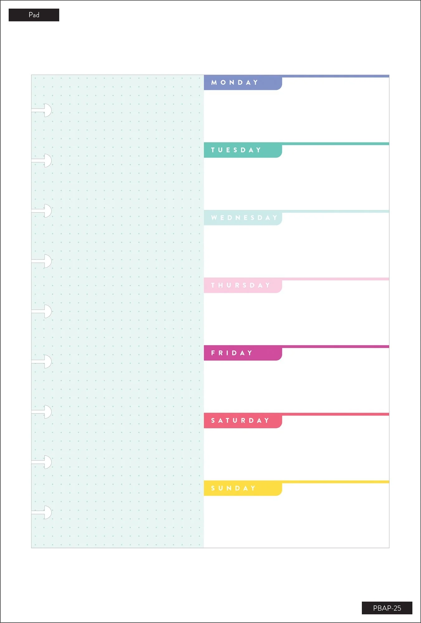 Classic Block Paper Pad - Brights - Image 2