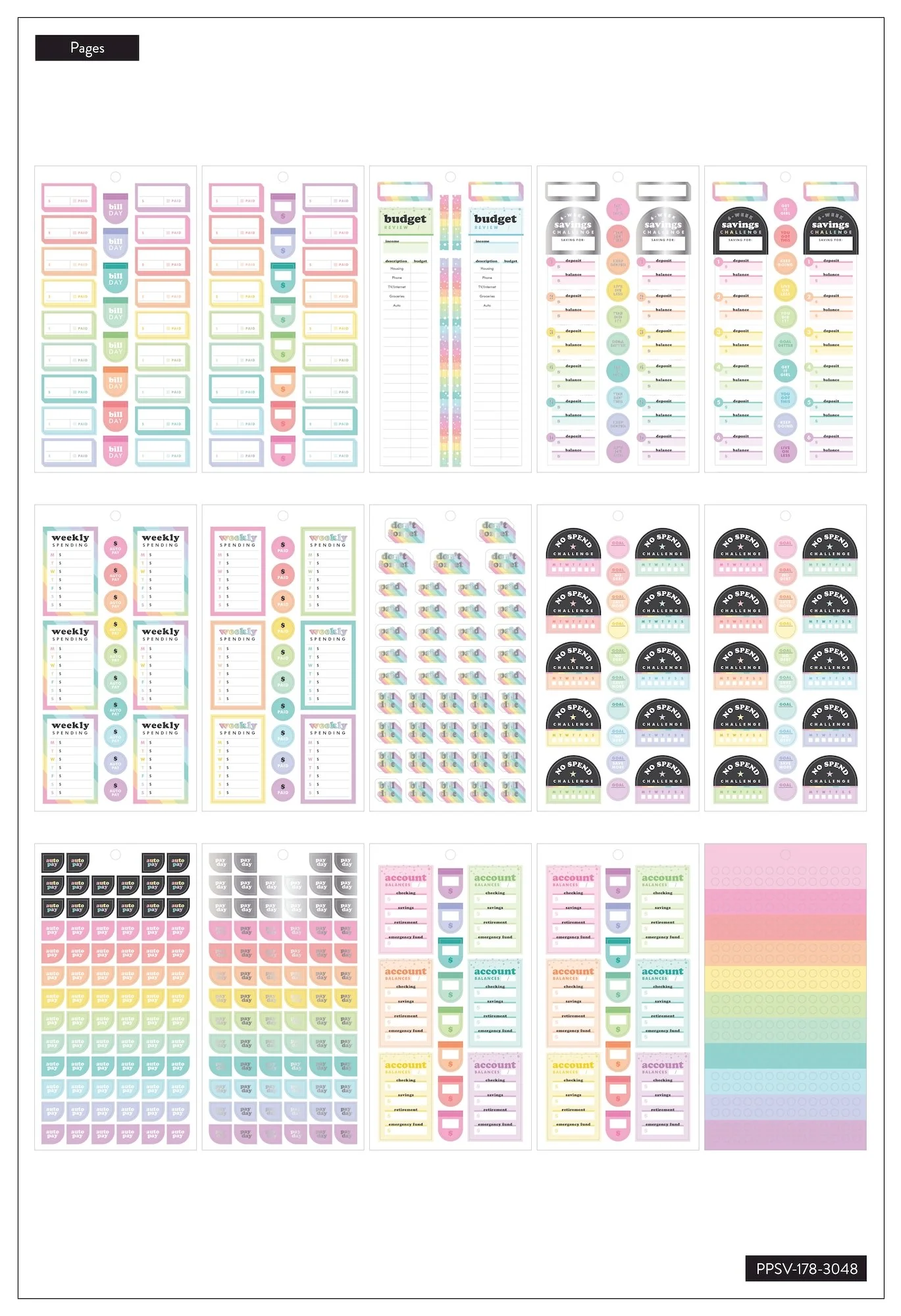Value Pack Stickers - Budget - Image 3