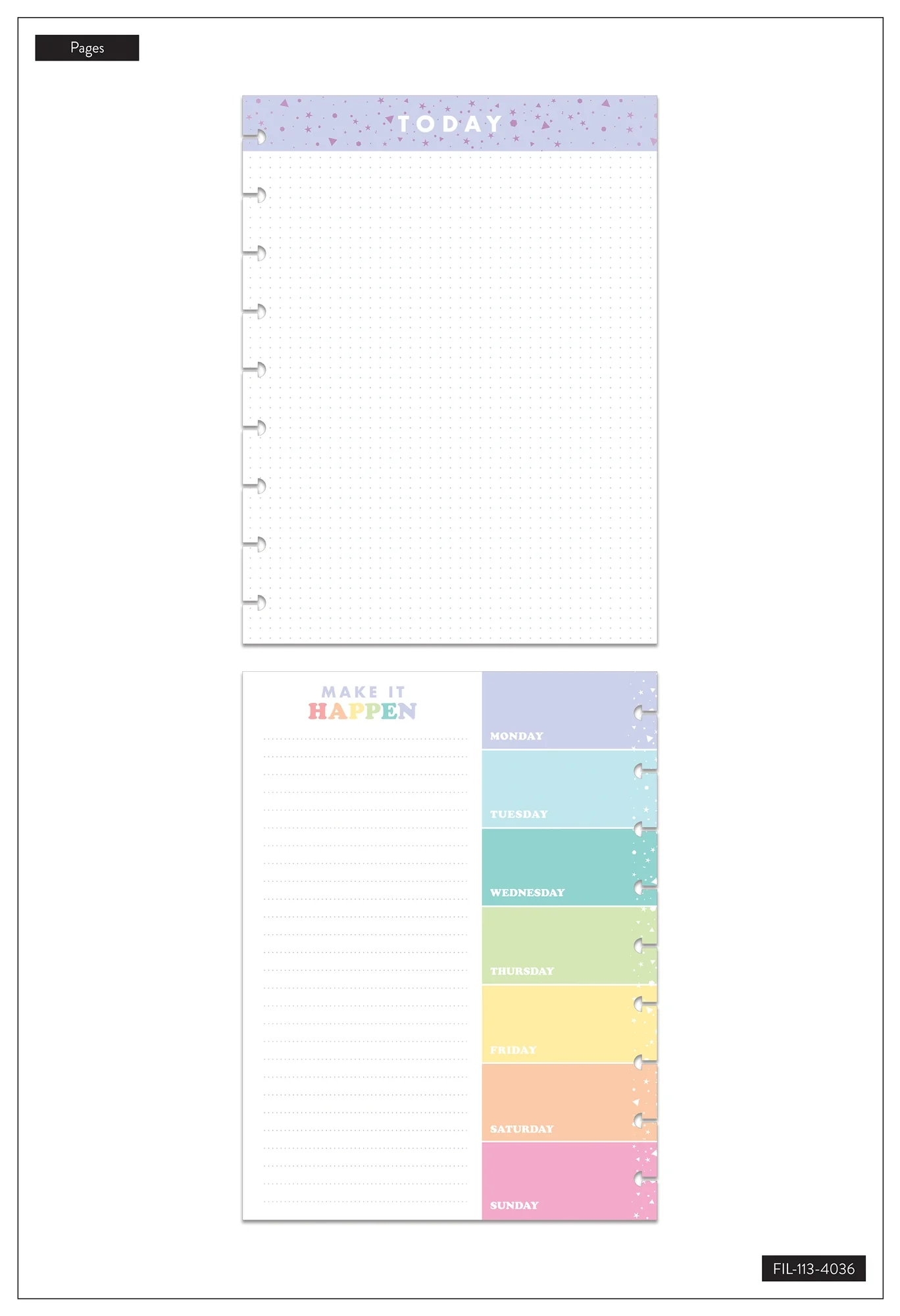 Classic Filler Paper - Colors - Image 2