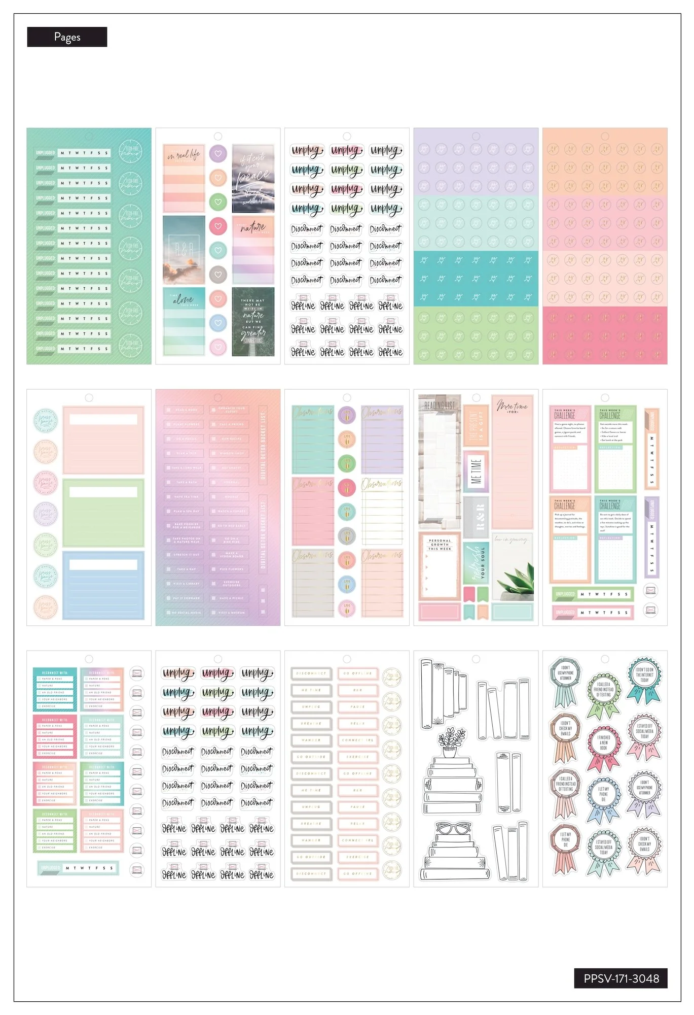 Value Pack Stickers - Digital Detox - Image 4