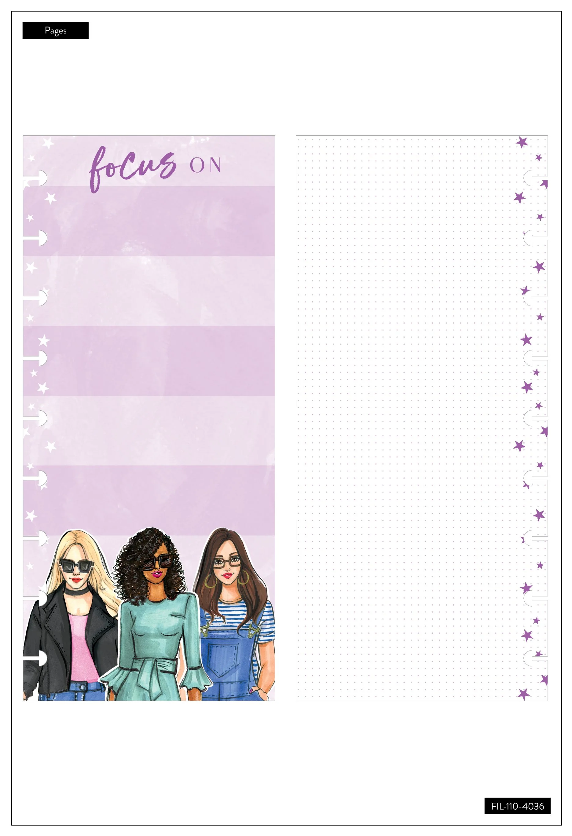 Classic Half Sheet Note Paper - Rongrong - Focus On - Image 3