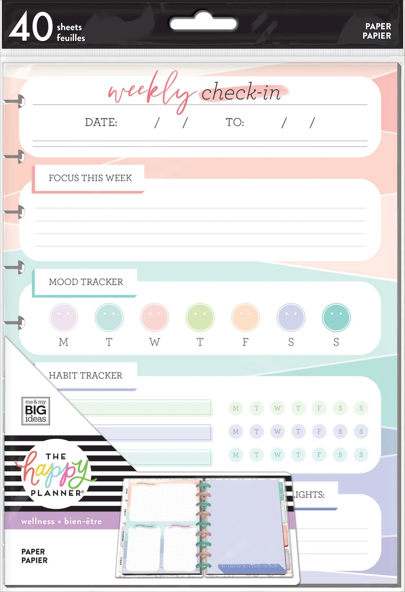 Wellness Mood Tracker - Classic