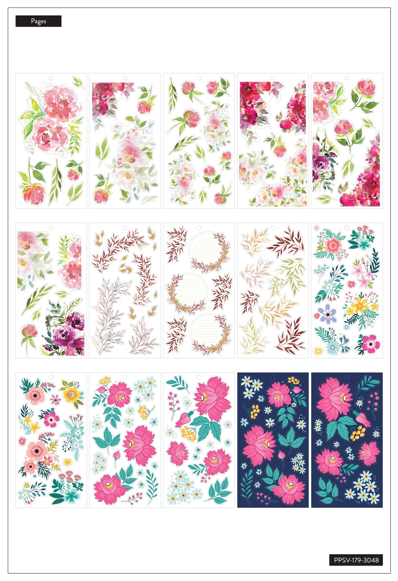 Value Pack Stickers - Flowers - Image 3
