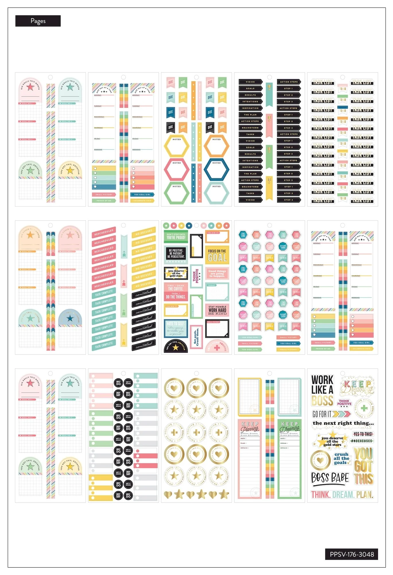 Value Pack Stickers - Goals - Image 3