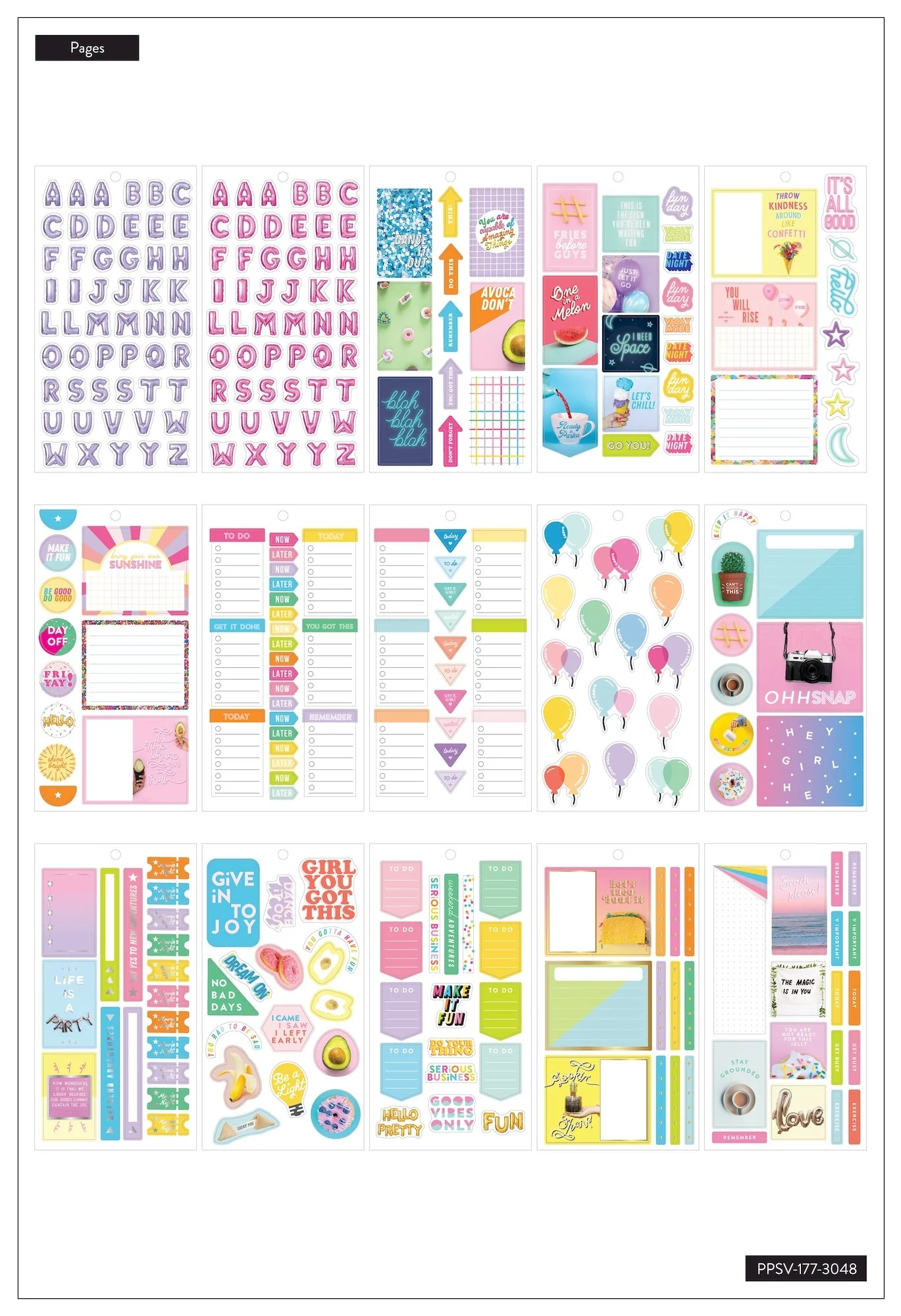 Value Pack Stickers - Life is a Party - Image 2