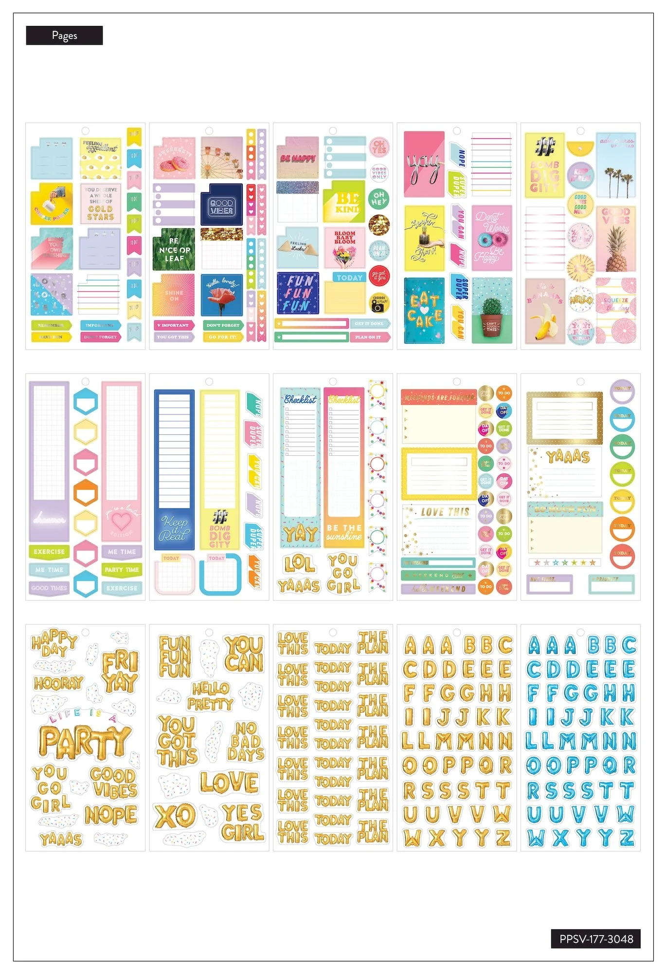 Value Pack Stickers - Life is a Party - Image 3