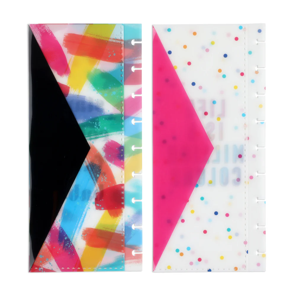 Rainbow Classic Snap In Planner Envelopes - Image 2