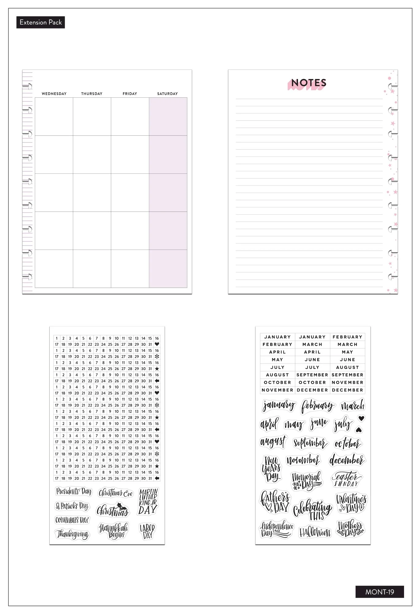 Monthly Sunshine - Twelve Month Extension Pack - Classic - Image 3