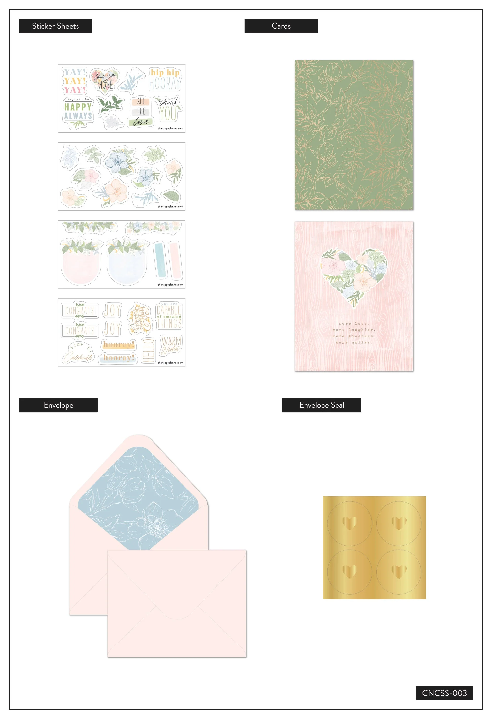 Homebody Note Card Set + Stickers - Image 6