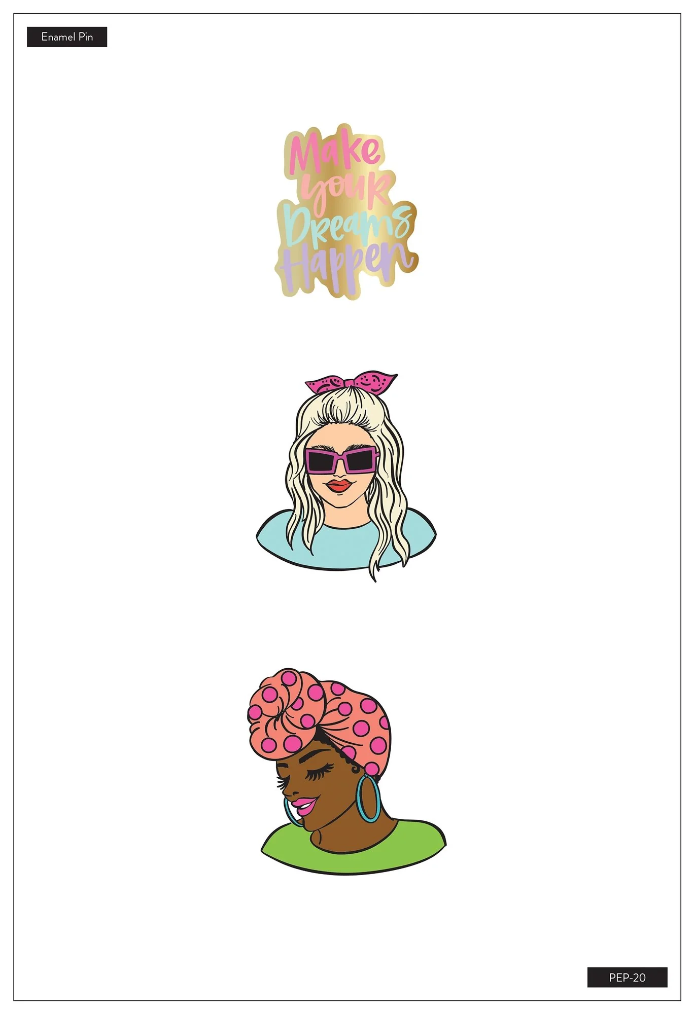 Enamel Pins - Rongrong - Make Your Dreams - Image 2