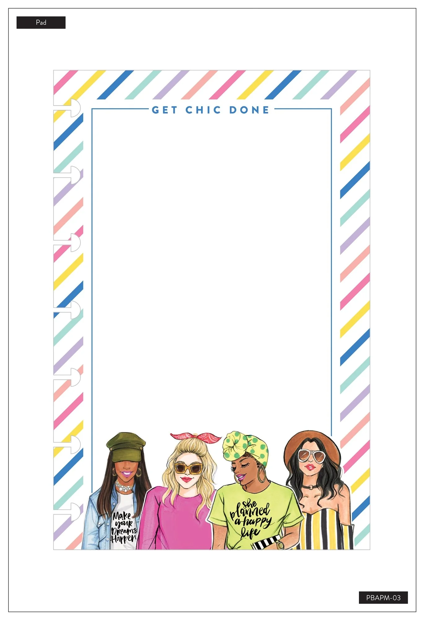 Mini Block Paper Pad -Rongrong - Boss Babe - Image 2