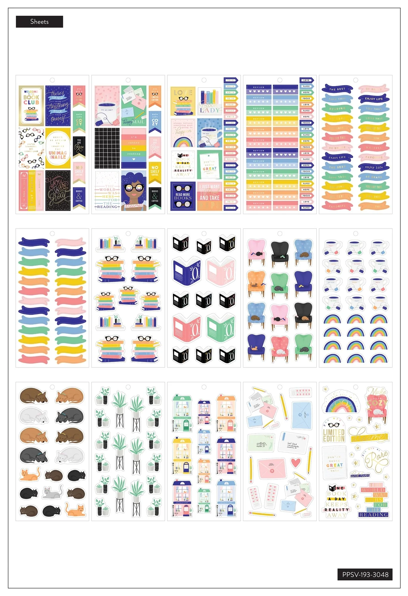 Value Pack Stickers - Bookish - Image 2