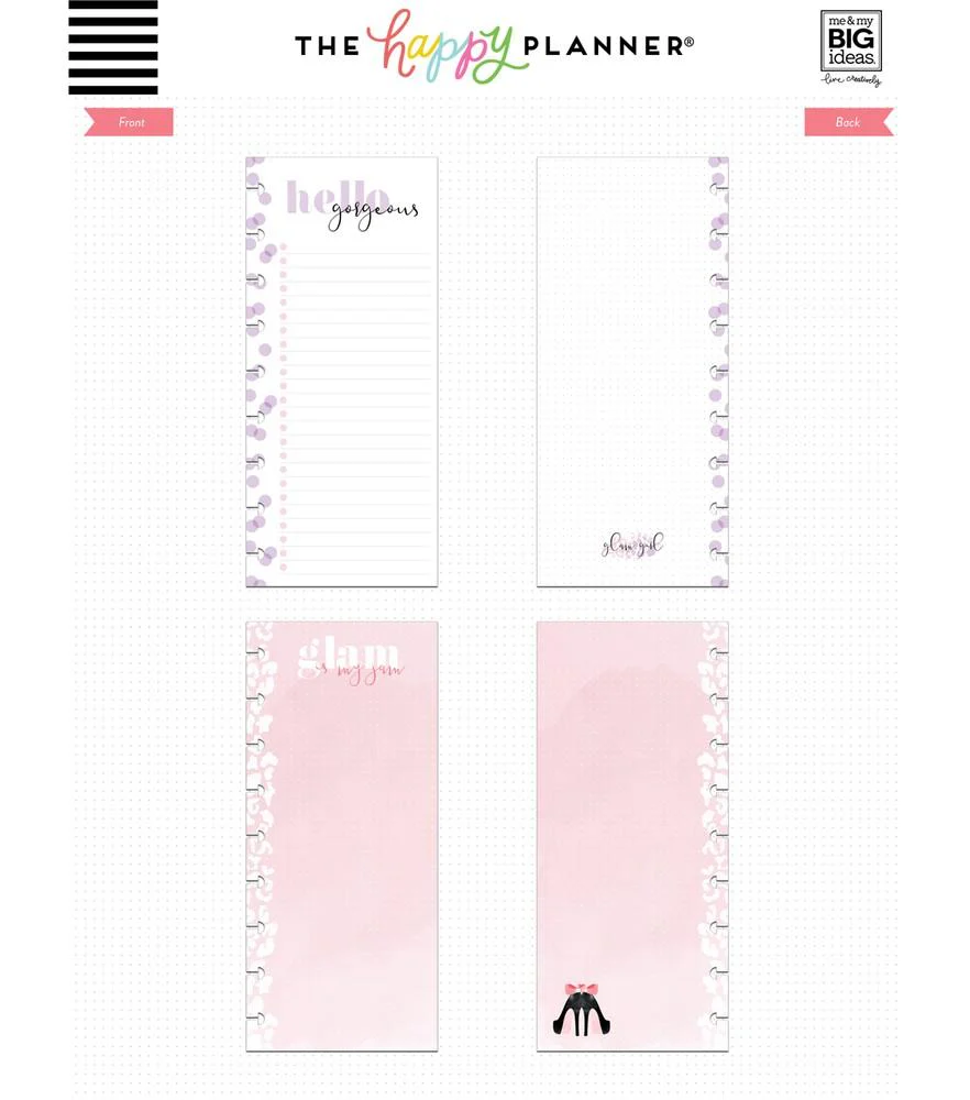 Classic Half Sheet Note Paper - Glam Girl - Image 2