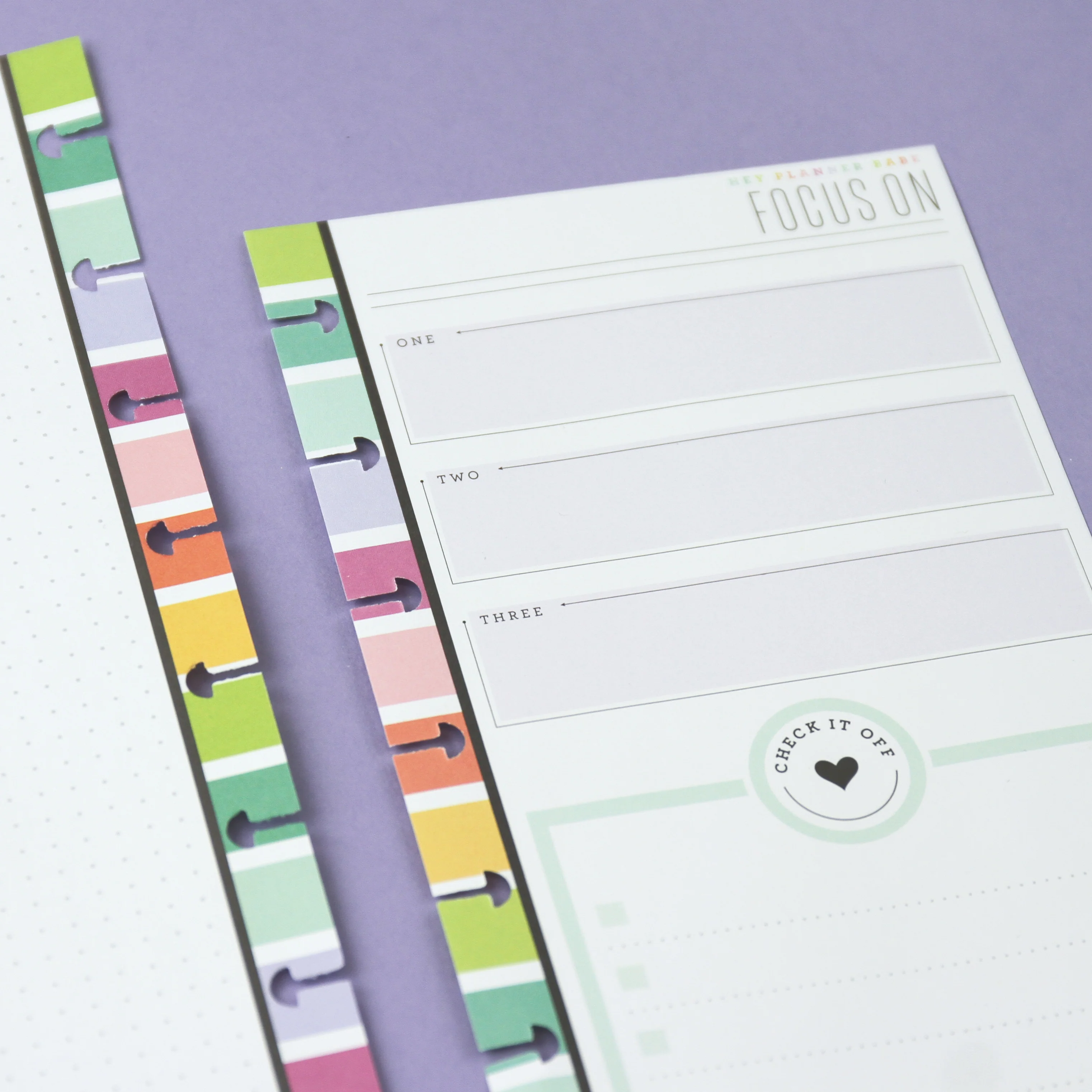 Classic Half Sheet Note Paper - Focus - Planner Babe - Image 2