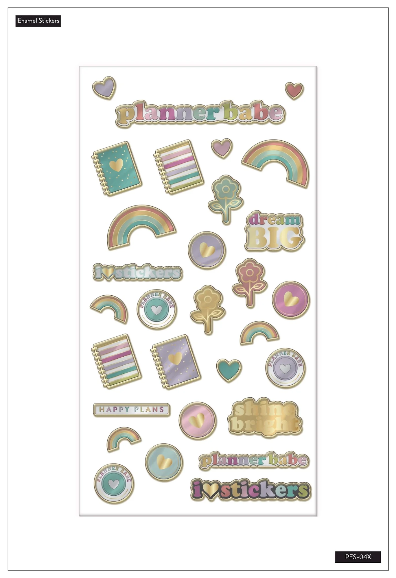 Enamel Stickers - Planner Babe - Image 3