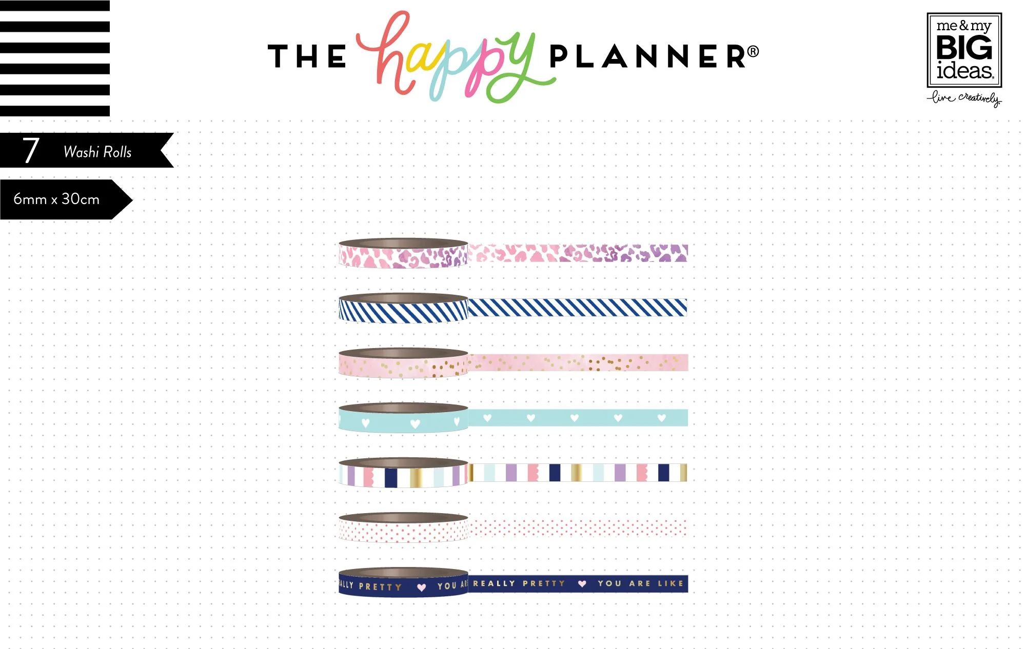 Washi Tape - Glam Girl - Image 4