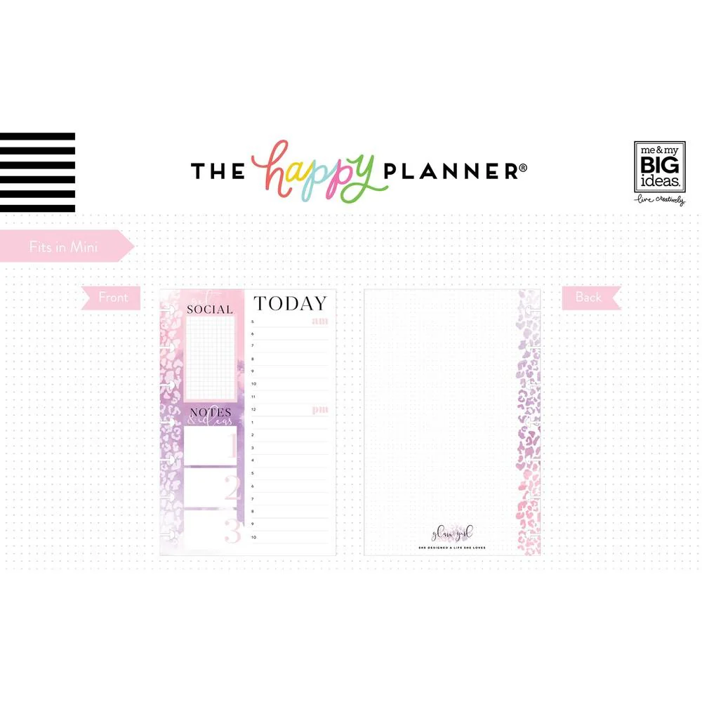 Mini Note Paper - Today - Glam Girl - Image 2