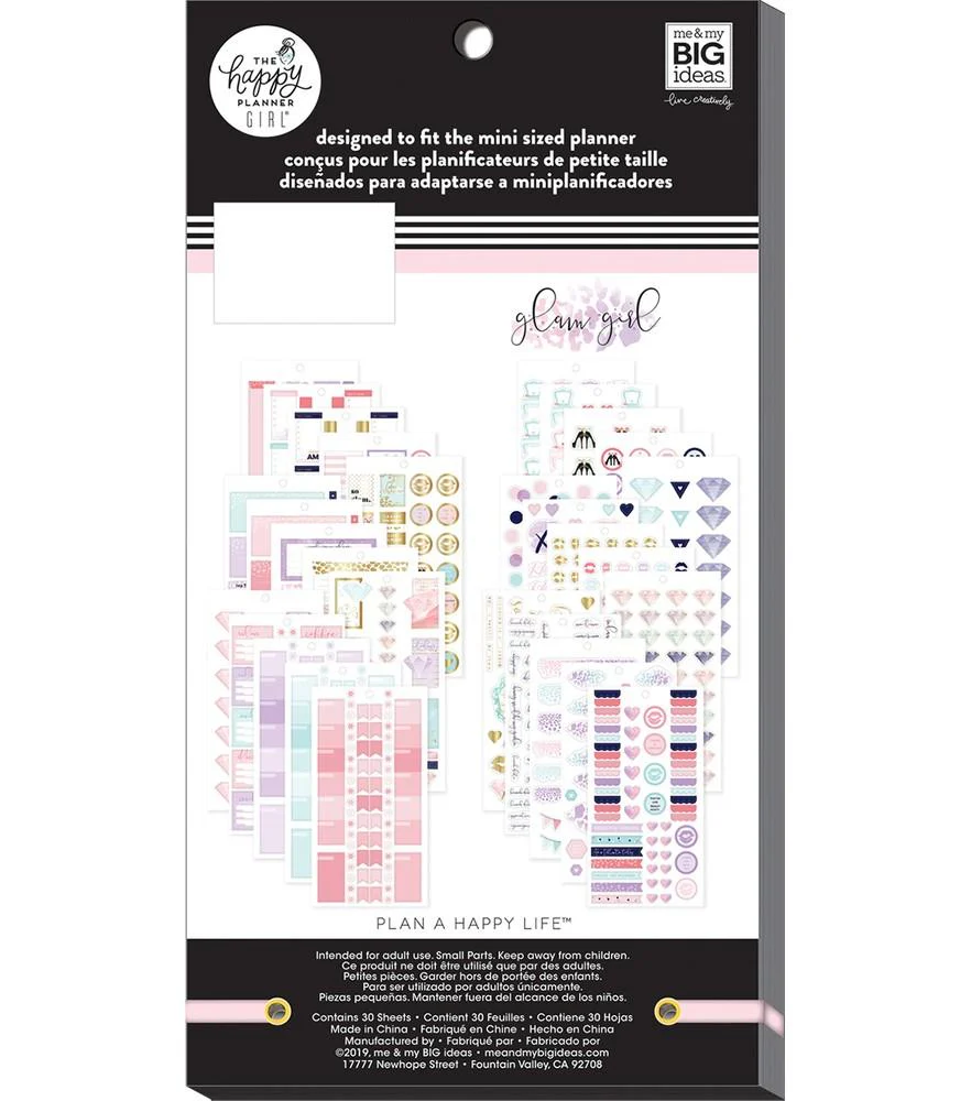 Value Pack Stickers -  Glam Girl - Mini - Image 4