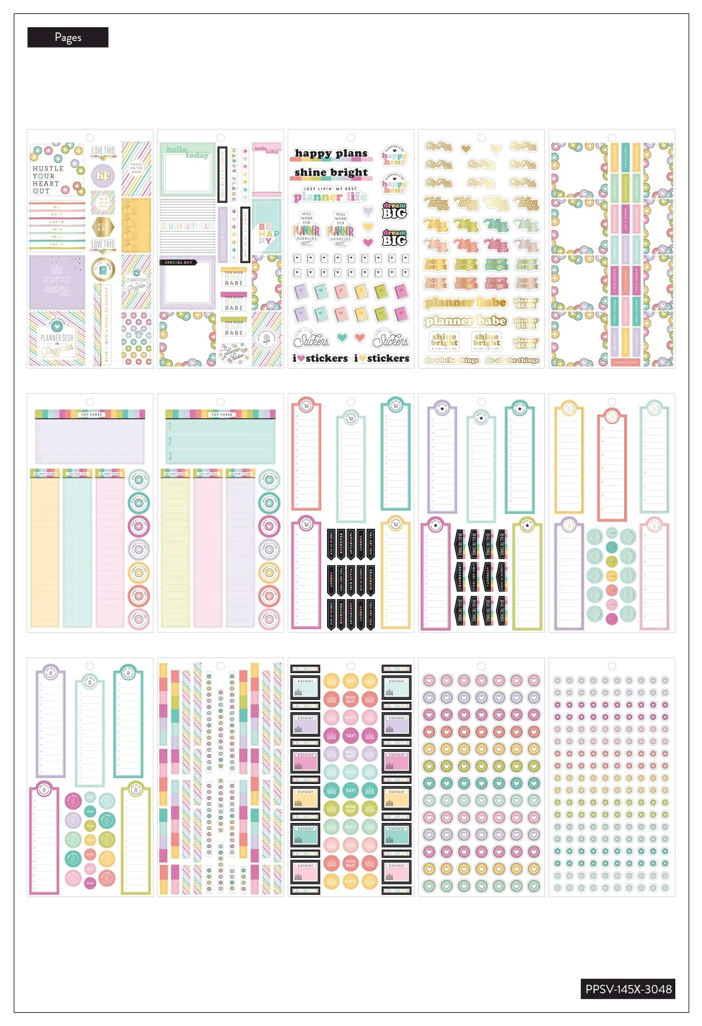 Value Pack Stickers - Planner Babe - Mini - Image 3